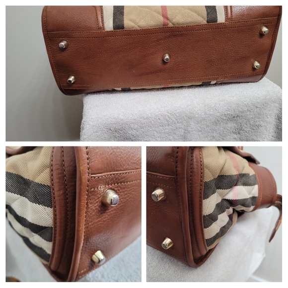 Burberry check manor large - Picture 2 of 5